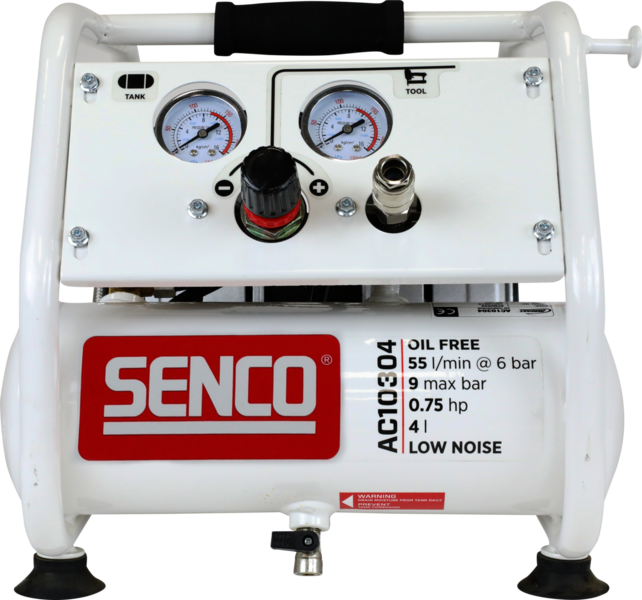 KOMPRESSOR AC10304 LOW NOISE OLJEFRI 9 BAR 4L