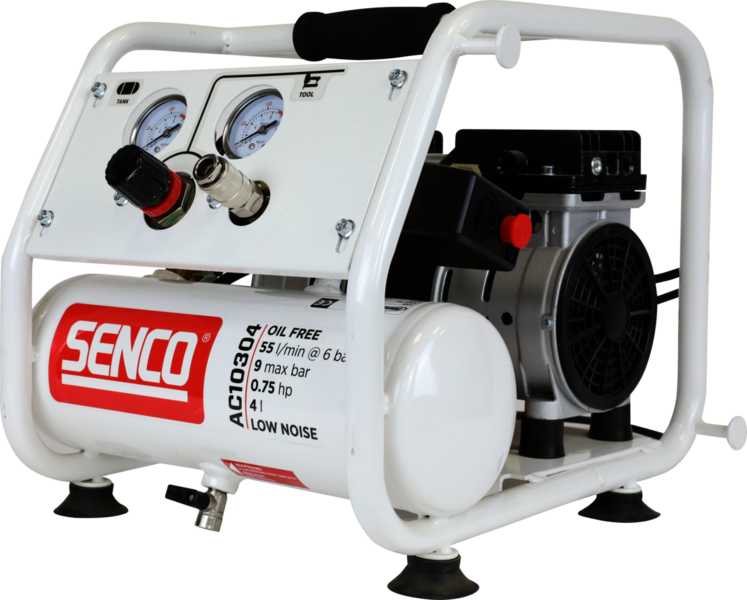 KOMPRESSOR AC10304 LOW NOISE OLJEFRI 9 BAR 4L