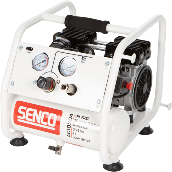 KOMPRESSOR AC10304 LOW NOISE OLJEFRI 9 BAR 4L