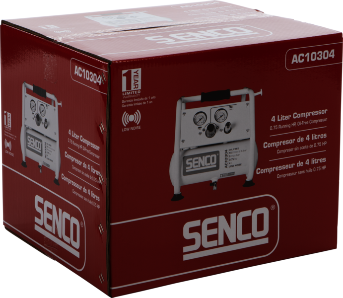 KOMPRESSOR AC10304 LOW NOISE OLJEFRI 9 BAR 4L