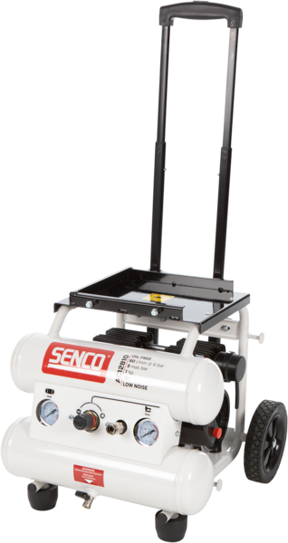 KOMPRESSOR SENCO AC12810 LOW NOISE, OLJEFRI 9 BAR