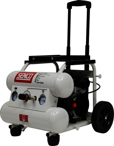 KOMPRESSOR SENCO AC12810 LOW NOISE, OLJEFRI 9 BAR