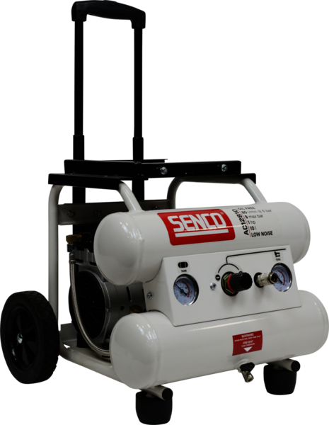 KOMPRESSOR SENCO AC12810 LOW NOISE, OLJEFRI 9 BAR