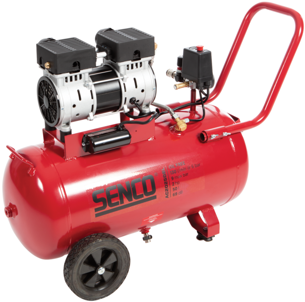 KOMPRESSOR SENCO AC20250BL OLJEFRI, 9 BAR