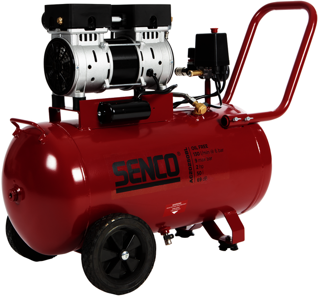 KOMPRESSOR SENCO AC20250BL OLJEFRI, 9 BAR