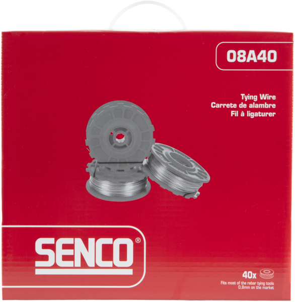 Sidoslanka Senco 0,8mm sähkösinkitty 40rll
