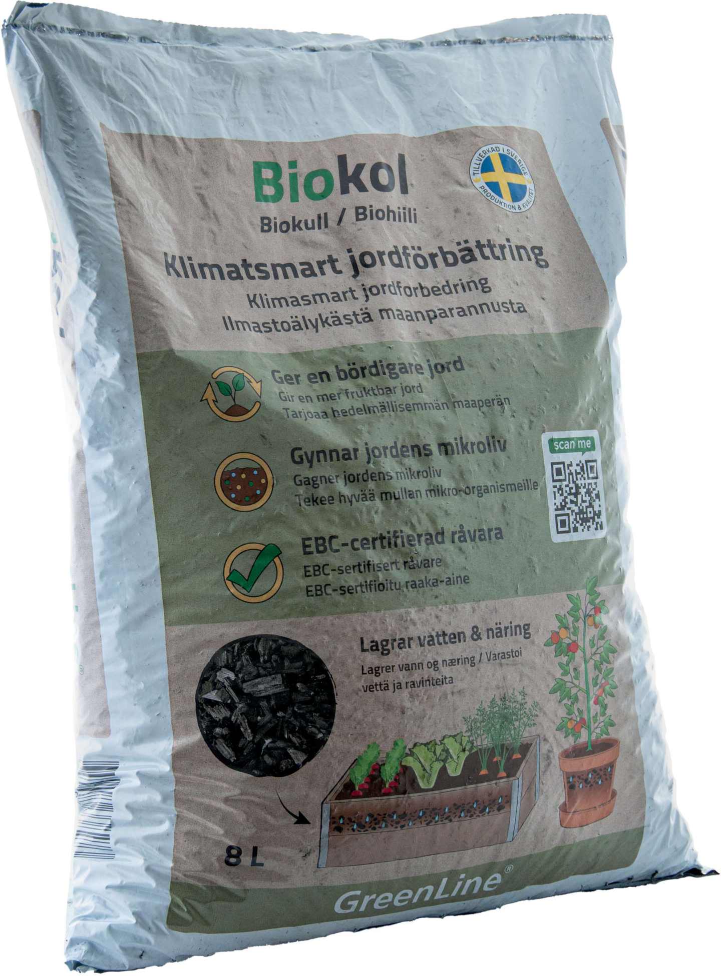 Biohiili GreenLine 8l