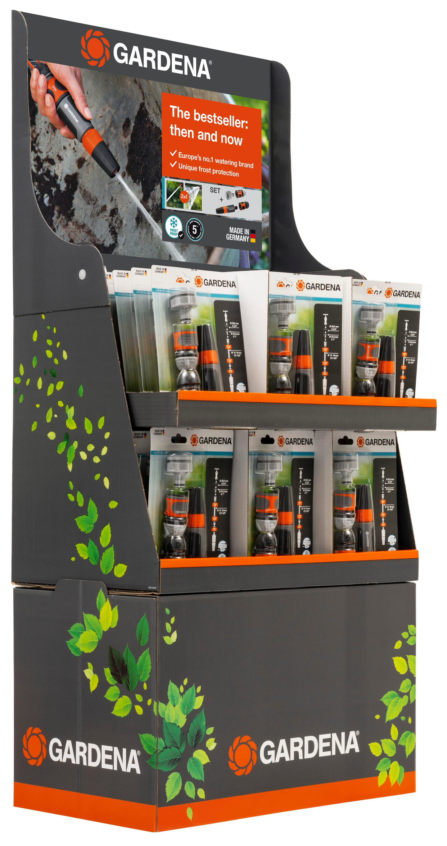 Vanningspistol startsett med 1/2'' kobling