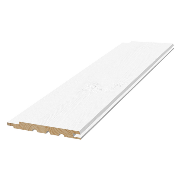 PANEL TREND VIT 13X120X4200 KLASSISK ÄNDSPONT 8ST S0502-Y