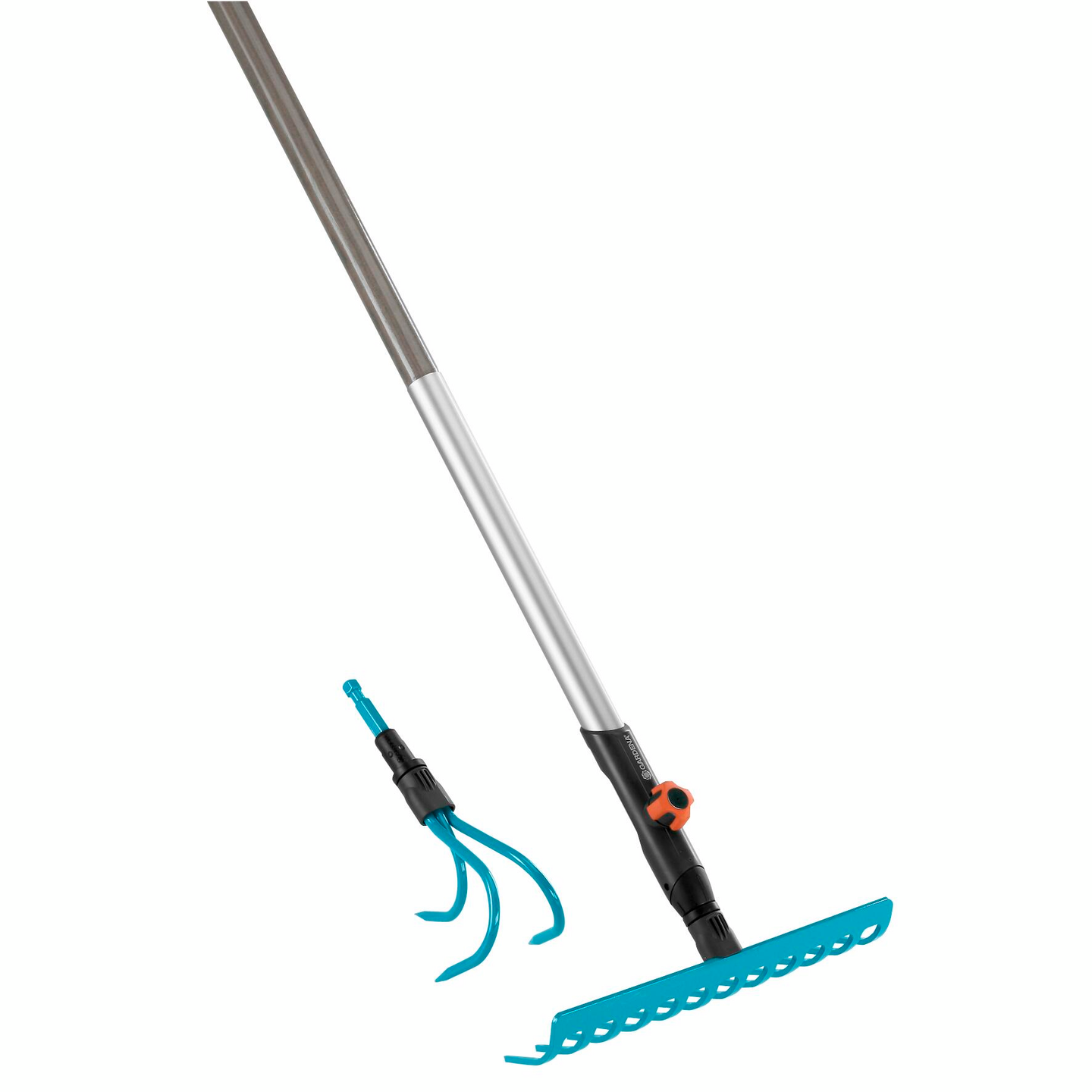 RAKESETT MED RIVE OG KULTIVATOR