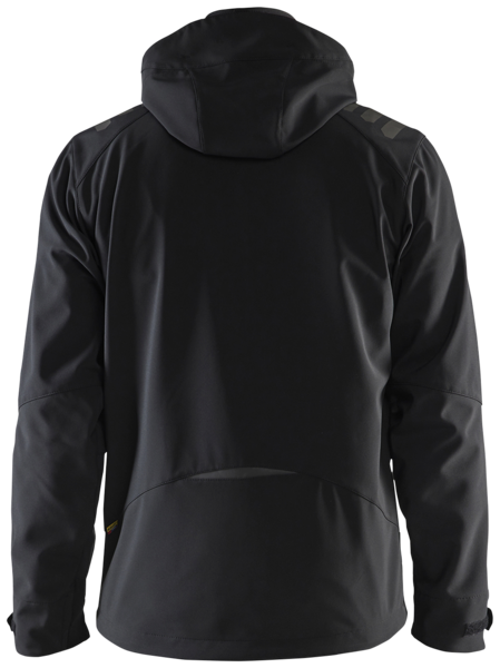 SOFTSHELLJACKA BLÅKLÄDER 4749 2513, SVART/SVART L