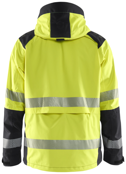 SKALJACKA BLÅKLÄDER 4435 1987 VARSEL, SELGUL/SVART XXL