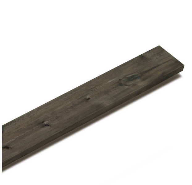 Terrassebord 28x120 Furu Cu Impregnert Tørket Grafittgrå