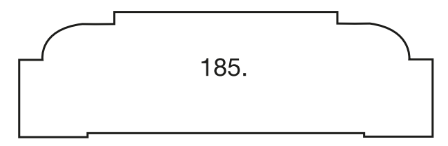 GRAN 21X070 BAROKK RAFTEKLED GR