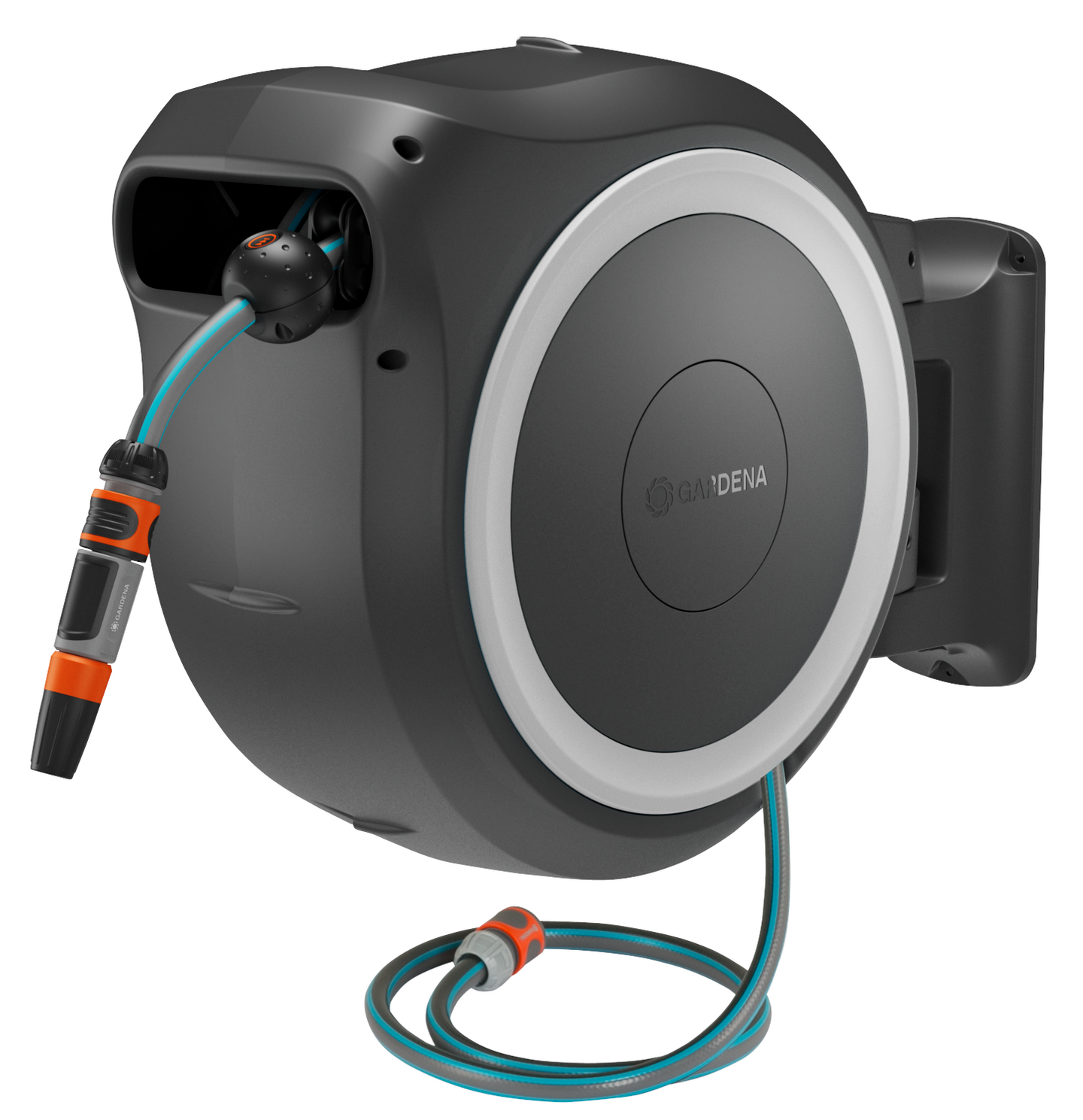 Seinäletkukela Gardena PowerRoll XXL 40m valkoinen