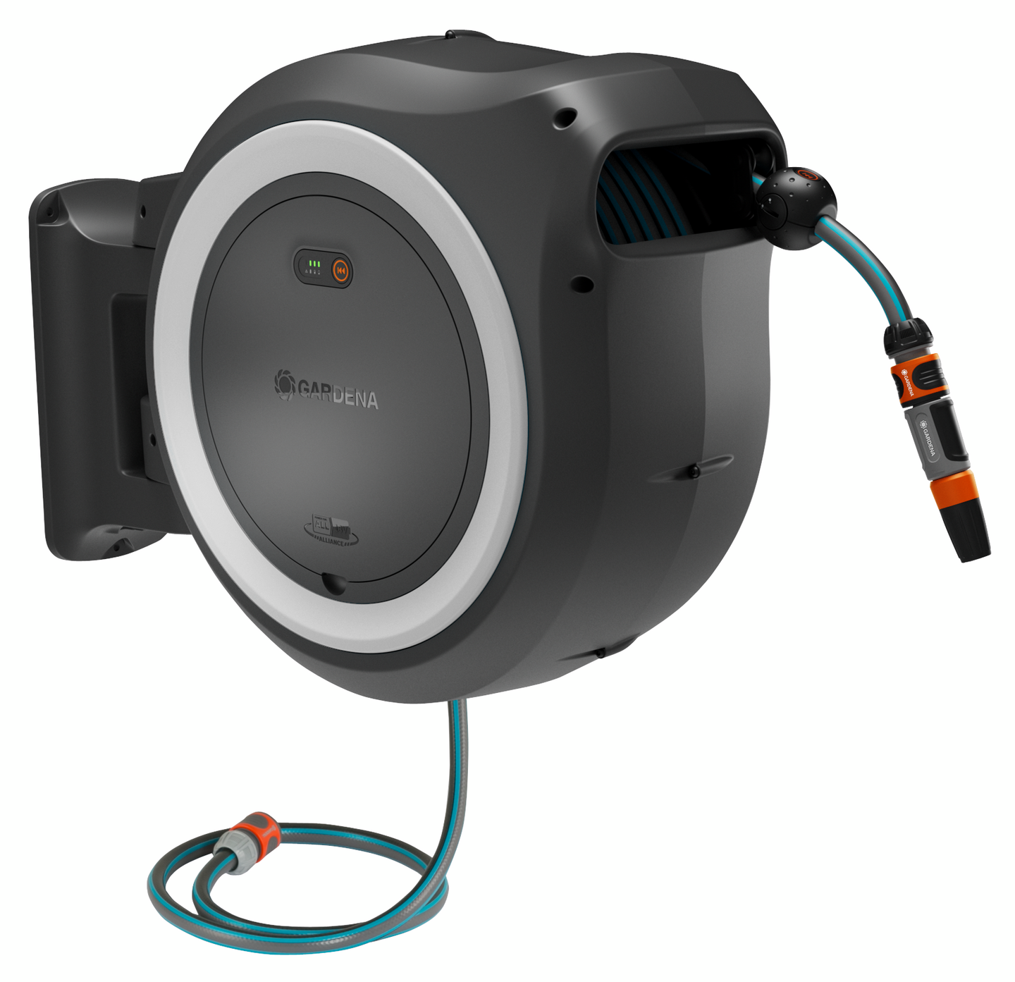 Seinäletkukela Gardena PowerRoll XL 35m Solo valkoinen