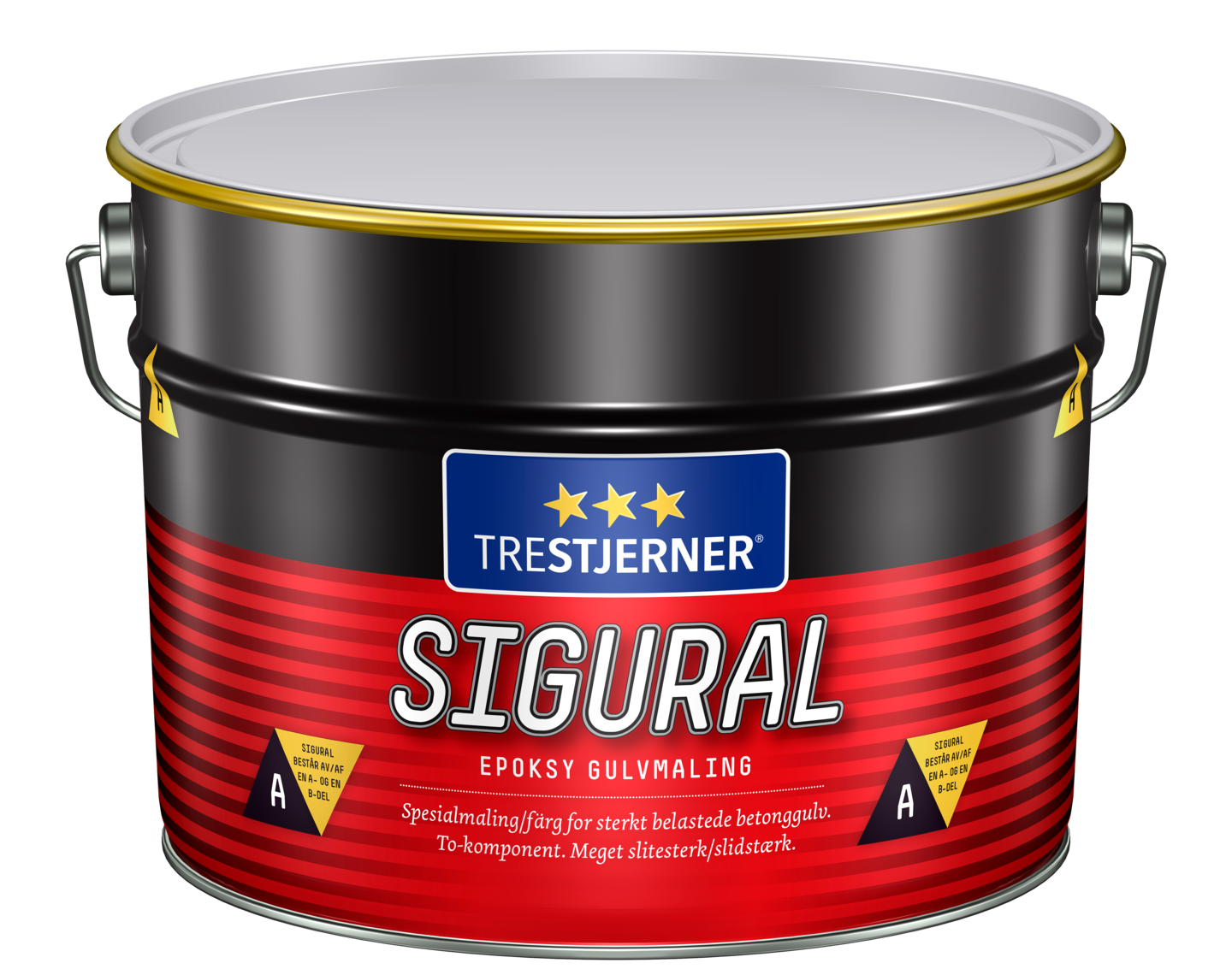 SIGURAL A-KOMP 39 STÅLGRÅ     1.86L