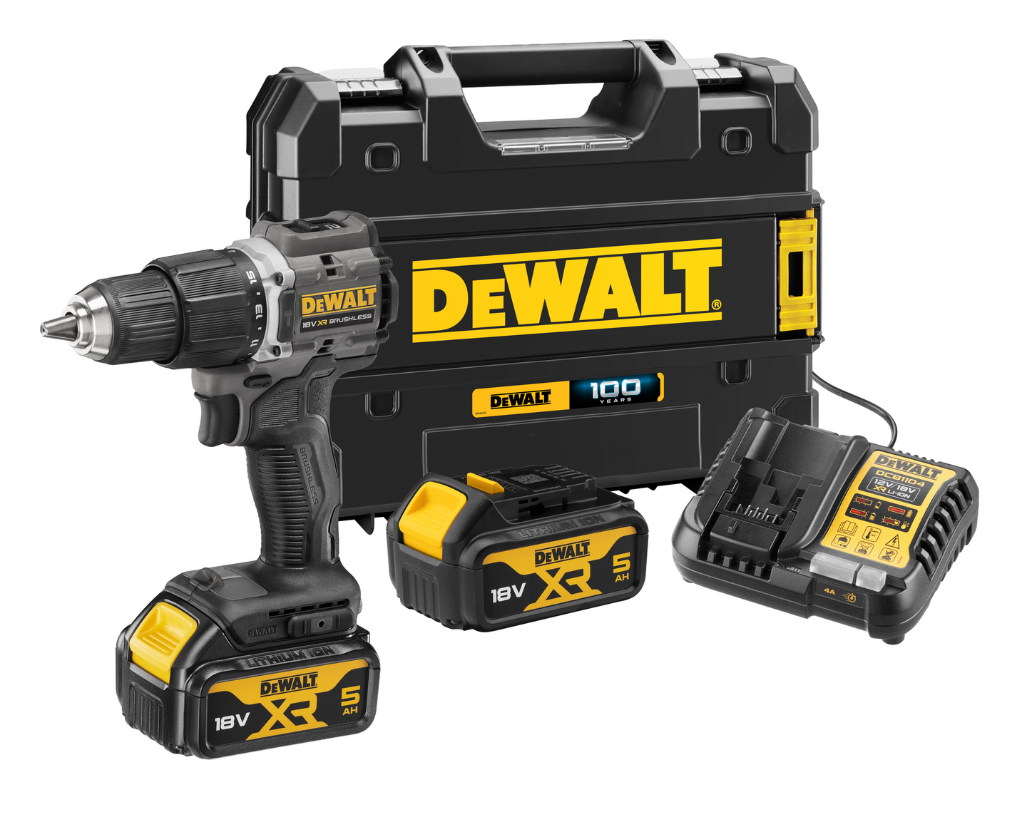 SLAGDRILL 18V DEWALT 100 ÅR 2X5 AH