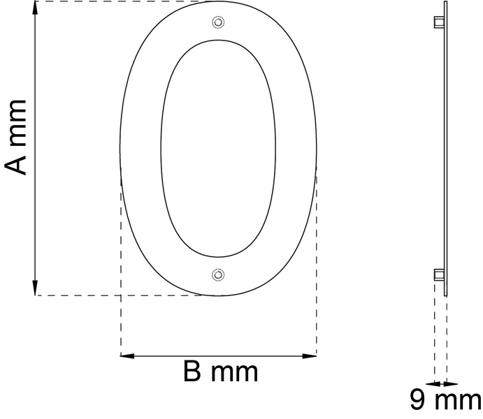 SIFFRA HABO HOME 0 SVART 210MM