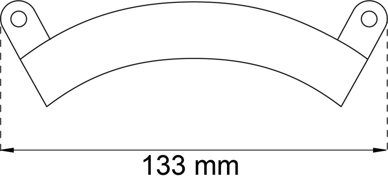 SLANGHÅLLARE HABO 702 EFZ 133MM