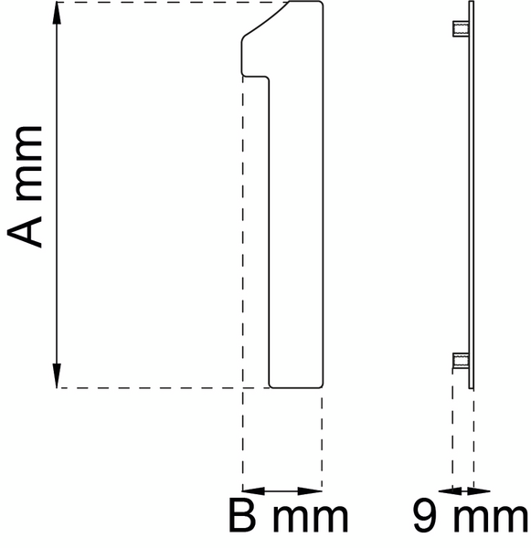 SIFFRA HABO WORK 1 SVART 180MM