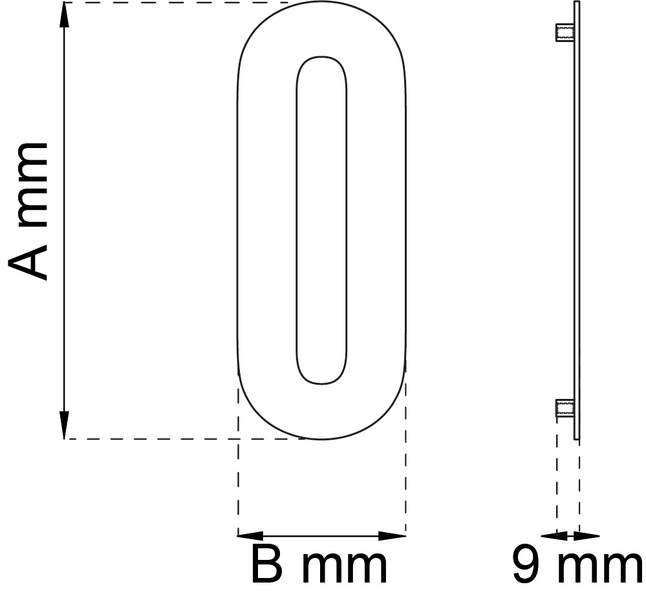 SIFFRA HABO WORK 0 SVART 180MM