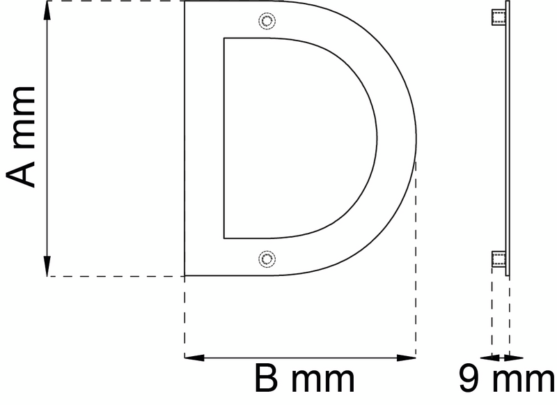 BOKSTAV HABO HOME D RF 142MM