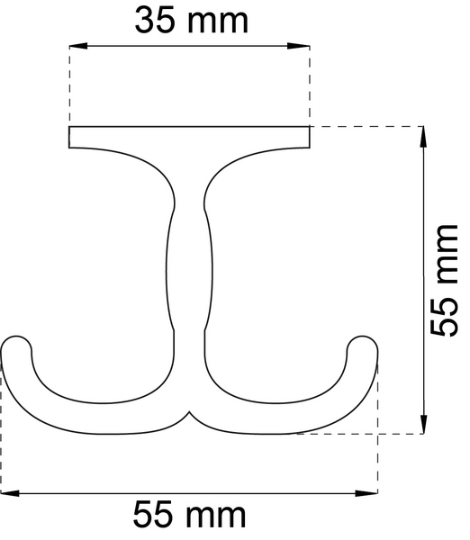 KROK HABO 28 P MÄSS 55X55MM