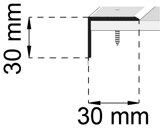 KANTLIST HABO A29 MATTSVART 1000MM, SB