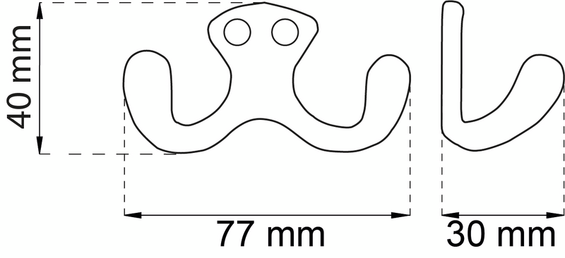 KROK HABO 77 P MÄSS 40X77MM