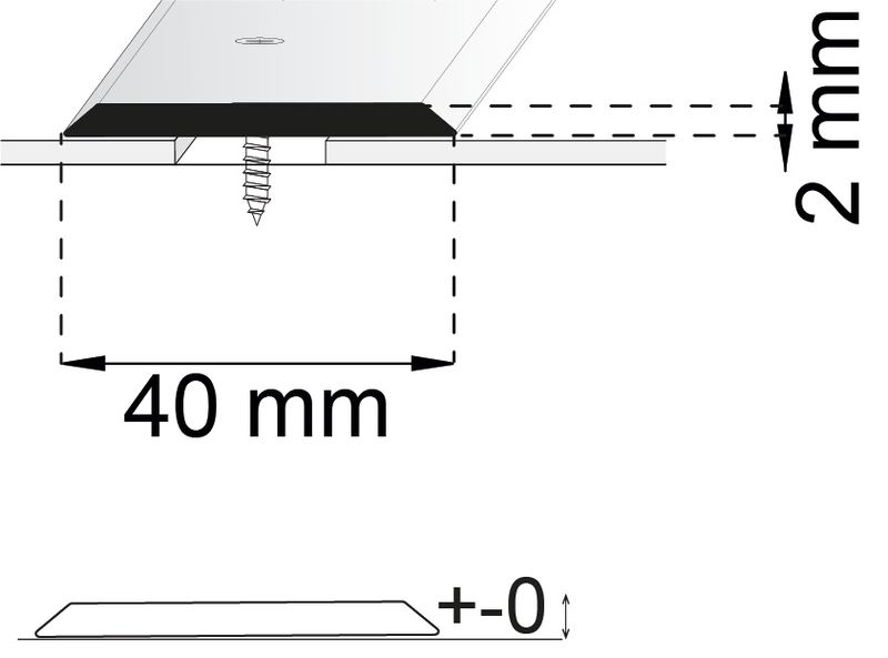 SKARVLIST HABO A24 SAND 2000MM