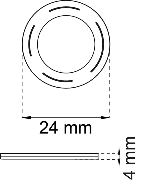 MÄRKRING 8008 PLAST 5P SORT FÄRGER