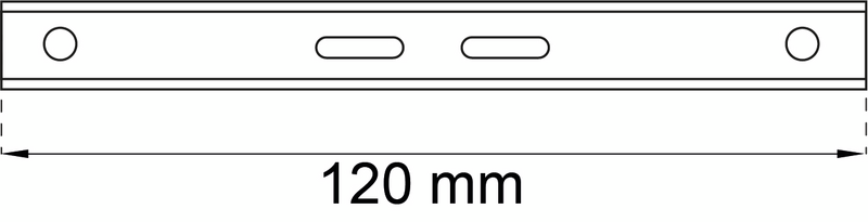 SKARVDEL HABO C-PROFIL 3118-5 EFZ 120MM