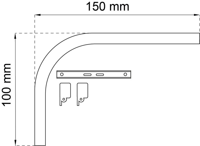 RETURBÖJ HABO 3165-5 VIT SB, 3165-5 VIT SB