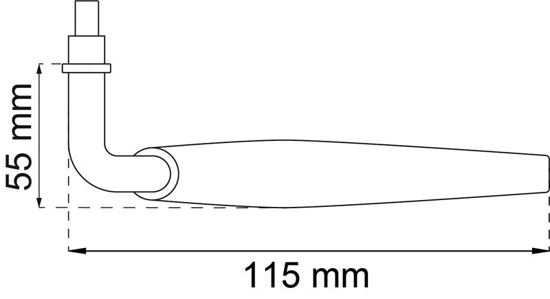 DÖRRTRYCKE HABO 8130 TEAK/MÄSS FÖRN, 8130 TEAK/MÄSS FÖRN