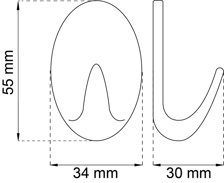 BLINDNIT HABO AL/ST TRYCKTÄT KULLR HUVUD GR OMR 1,5-3,5 3,2X8