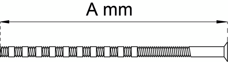 SKRUV HABO M5 4 MÄSS FÖRN 65MM, M5 4 65MM MÄSS FÖRN