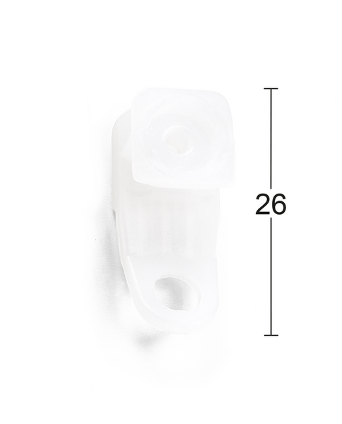 GARDINGLID HABO C-PROFIL 3100-5 VIT 10ST