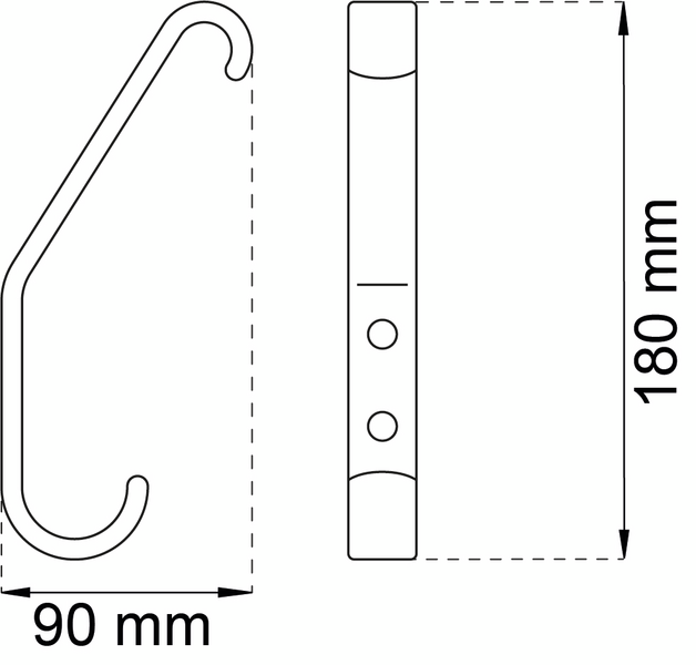 SKOLKROK HABO 1020 KROM 180MM