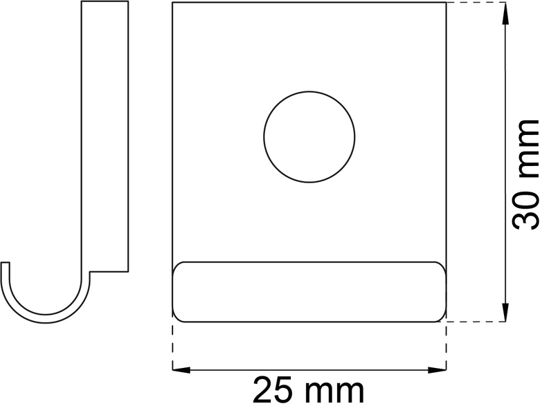 SPEGELKLAMMER HABO 300 RF