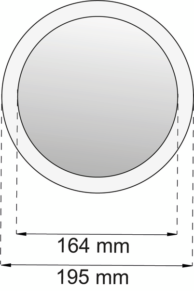 SPEGEL HABO ZOOM D164MM