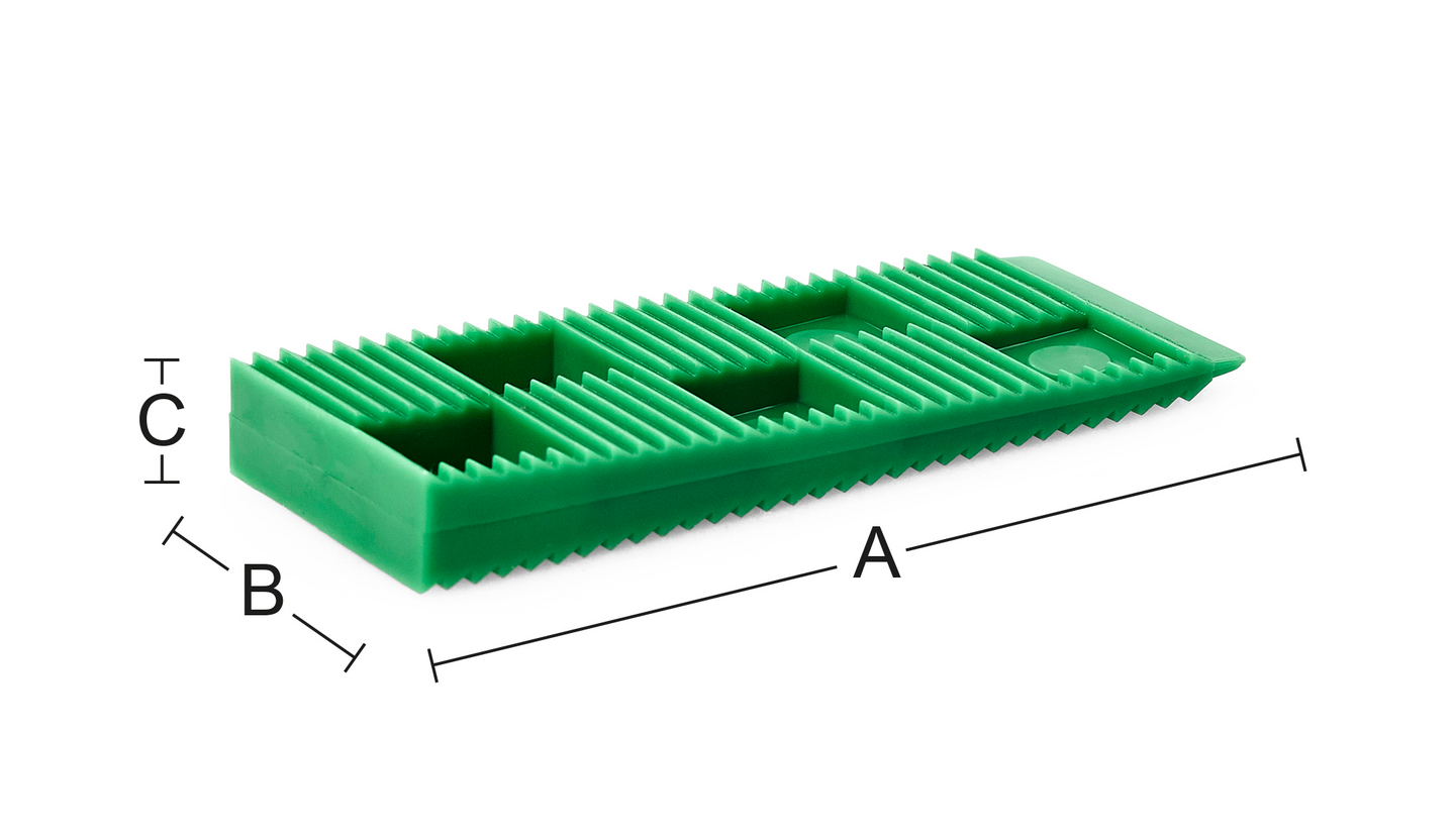 KIL  80X30X10MM PLAST GRÖN 16P 8030