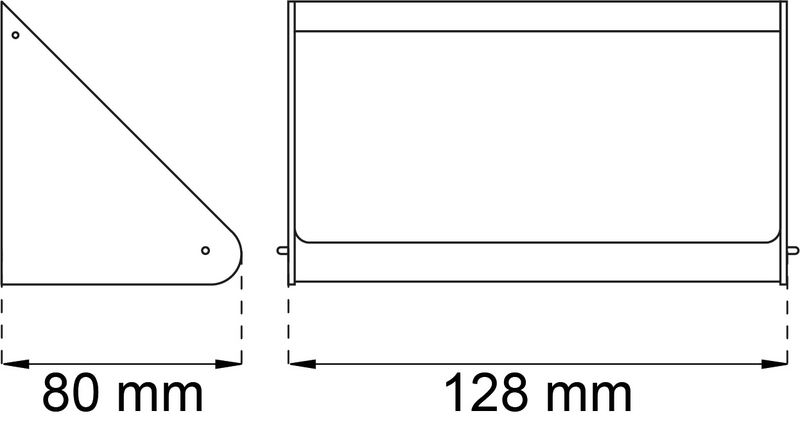 TOALETTPAPPERSHÅLLARE HABO 3400 P RF 90X128MM
