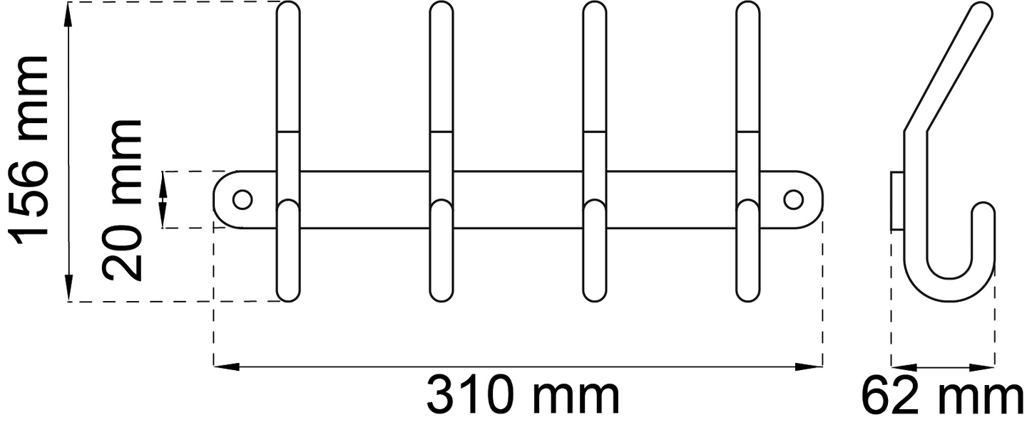 KROKRAD HABO H4 VIT - PÅSE, H4 VIT - PÅSE
