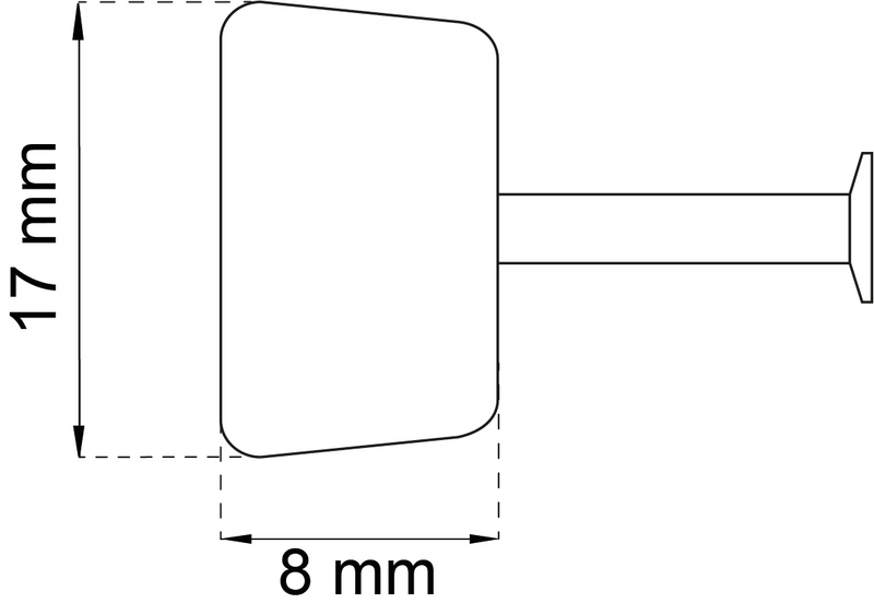 HYLLBÄRARE HABO 1567 P VIT 12ST