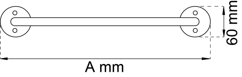 BADKARSHANDTAG 3407-600 VIT 3407