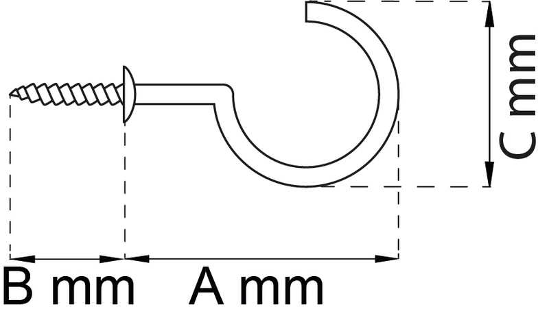 FLÄNSKROK 19MM POLERAD MÄSSING 372
