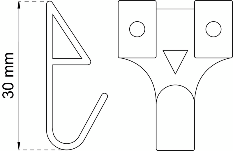 X-KROK 30MM MÄSSING 5P 693