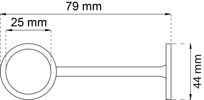 RÖRHÅLLARE 759-25 ÖPPEN VIT 2P ÖPPEN MODELL FÖR 25MM RÖR