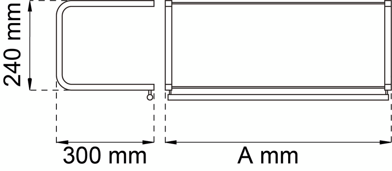 HATTHYLLA HABO 7000 SVART 100CM